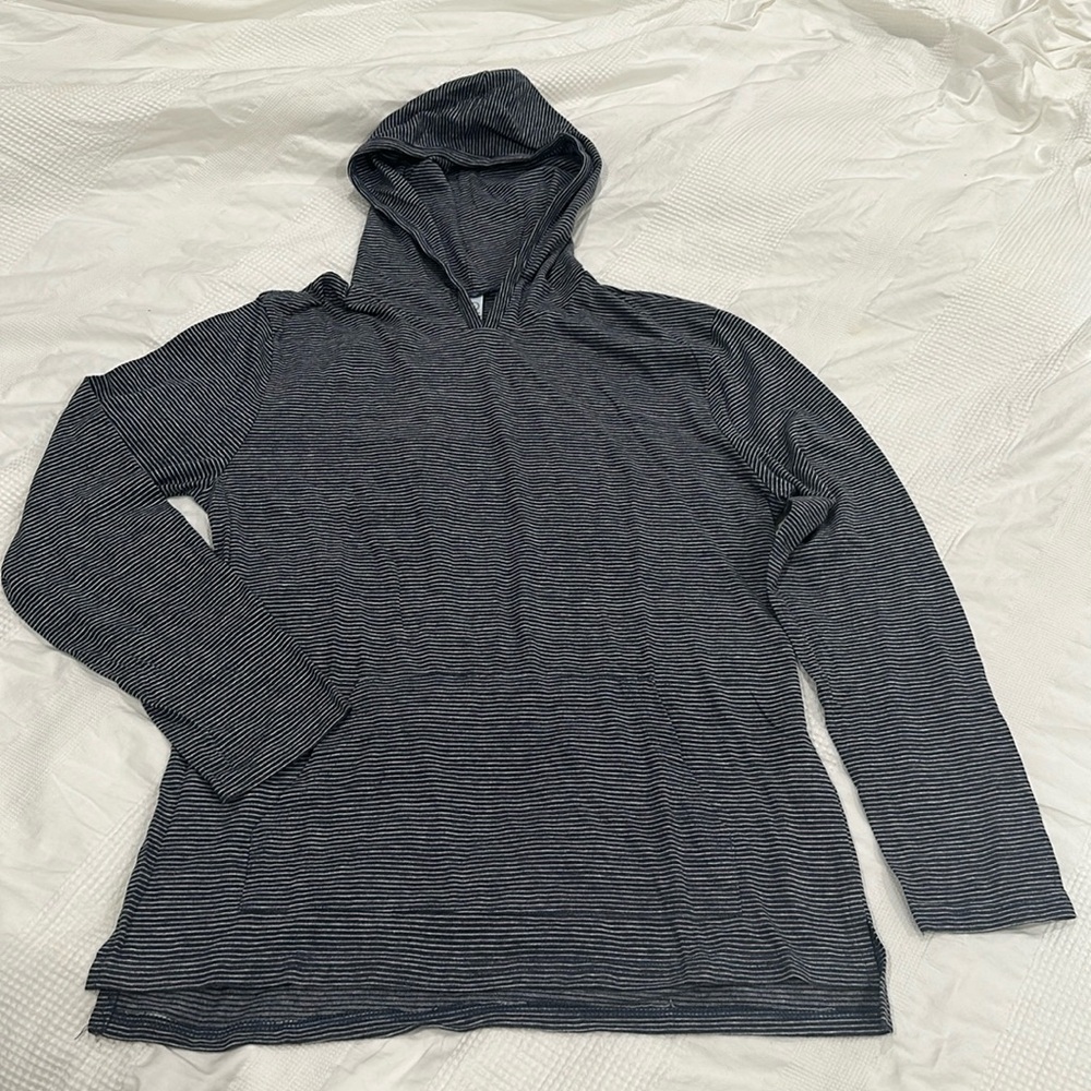 Alternative striped hoodie